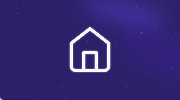 Graphic icon of a building